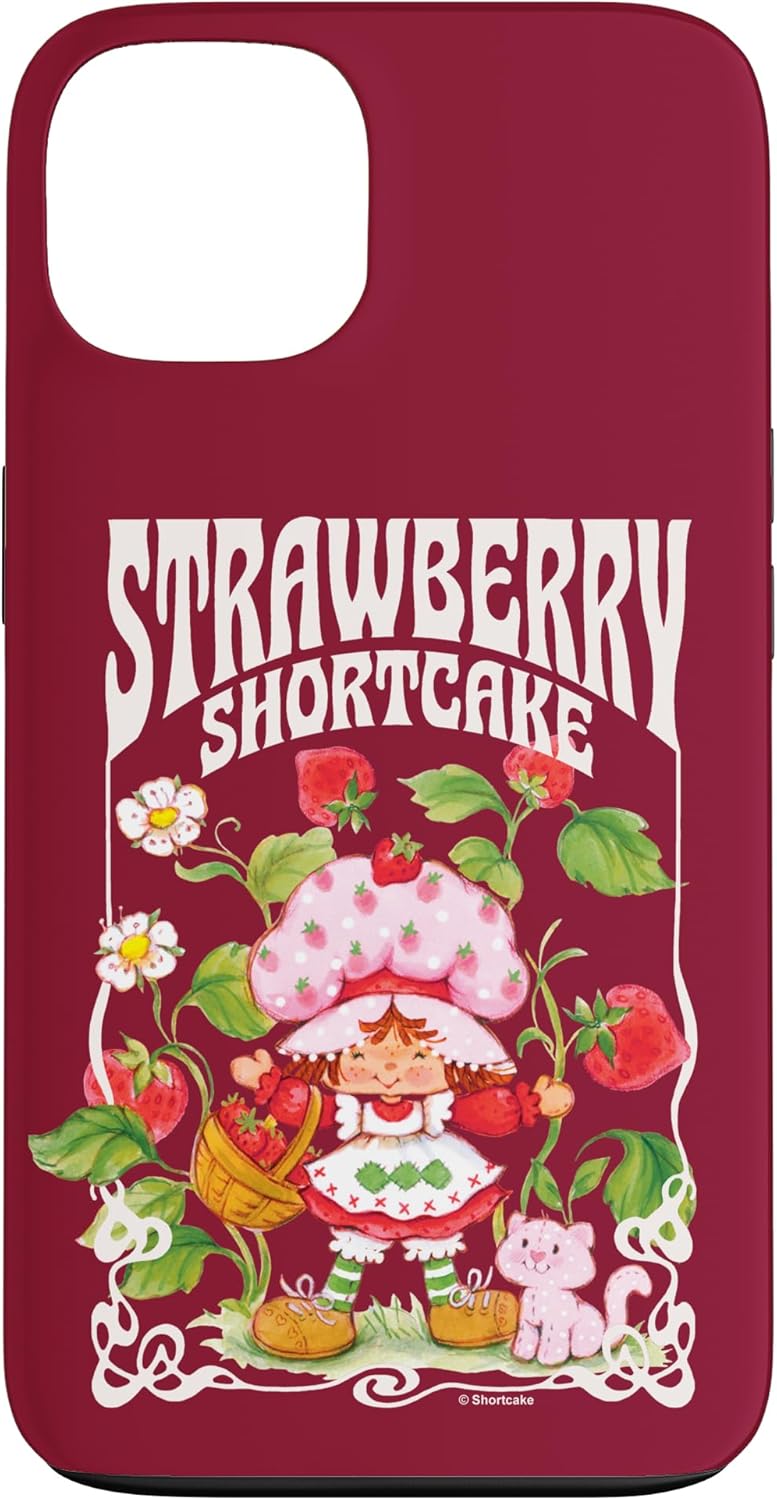 Strawberry Shortcake Garden Cute Vintage Retro Logo Case for iPhone 16 Pro