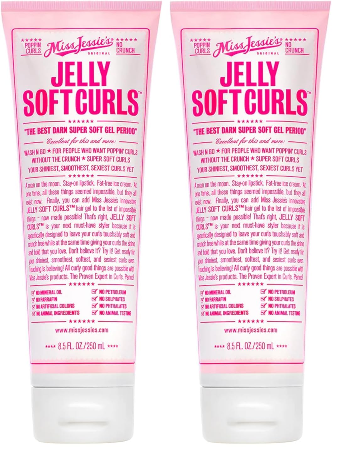 Miss Jessie's Jelly Soft Curl Unisex Gel 8.5 oz (Pack of 2)