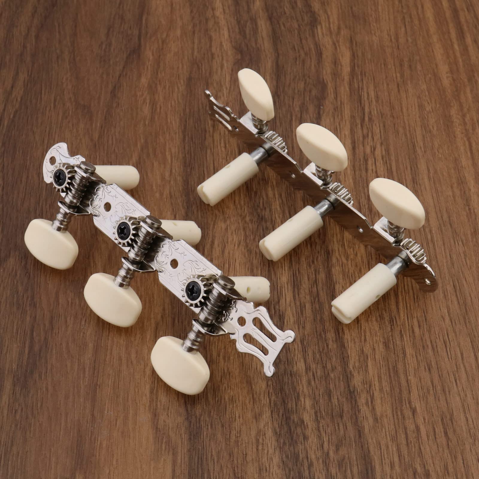 2 szt. kołki do strojenia gitary klasycznej tunery z nawijaczem strun gitarowych i kostkami do gitary akustycznej głowice gitarowe strojenia gitary akcesoria mechaniczne