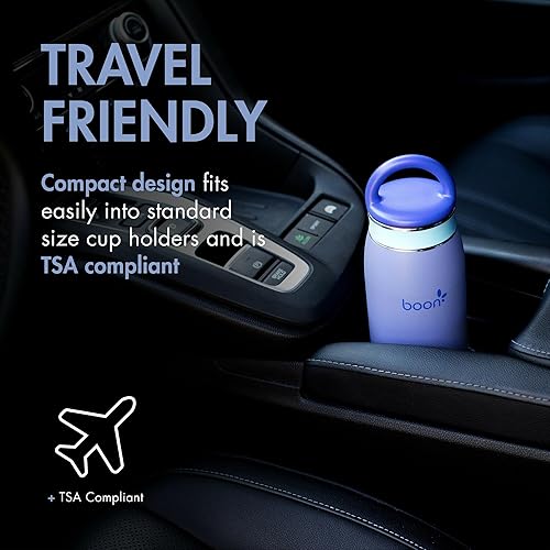 Miniatura 5 de Boon Frosh Enfriador portátil de leche materna, enfriador de leche materna de acero inoxidable, contenedor portátil de almacenamiento de leche de