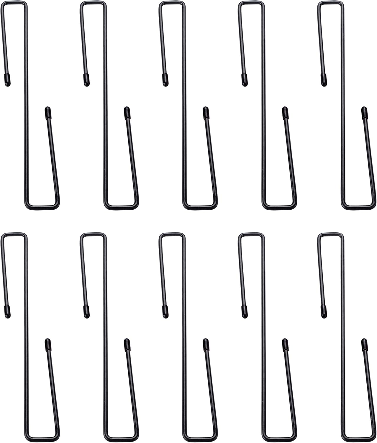 Adoreal 10 PCS Gun Rack, Pistol Rack for Gun Safe Shelf or Stack On Gun Cabinet, Gun Safe Accessory, Handgun Hanger Pistol Organizer for Display, Gifts for Hunters: Sports & Outdoors
