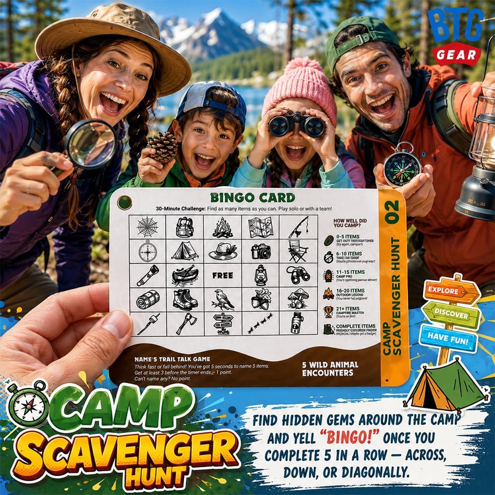 Outdoor Camping Games for Families & Adults | 15+ Cool & Fun Activities/Games image 5