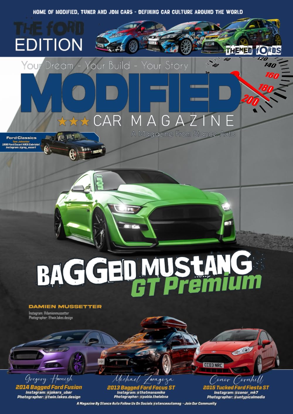 Modified Car Magazine The Ford Edition: Modified and Tuner Fords from the Car Scene (Stance Auto Magazine Specials)