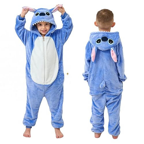 Kids Onesie Animal One Piece Pajamas Halloween Christmas Cosplay Costume