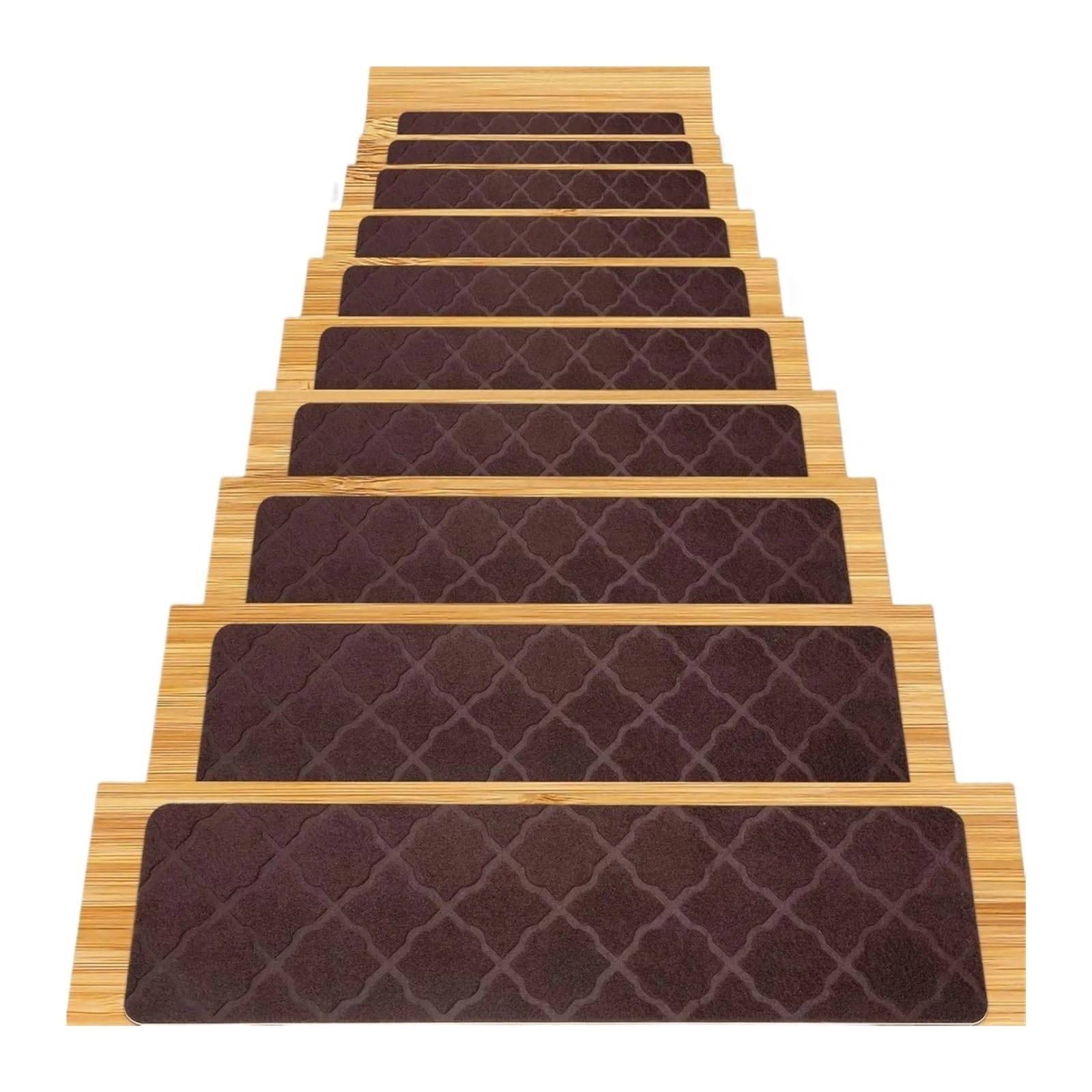 Peldaños de madera para escaleras de interior que protegen a tus mascotas