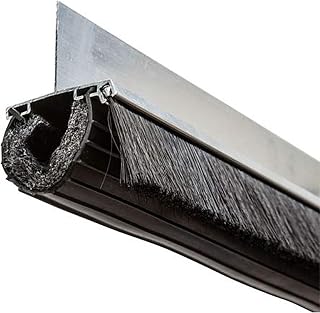 Xcluder X2 Rodent Proof Roll-Up Door Seal Kit; 8ft. x 2in. x 1.625in. Pest Control Retainer; Suitable for Residential or Commercial Property Use (162933)
