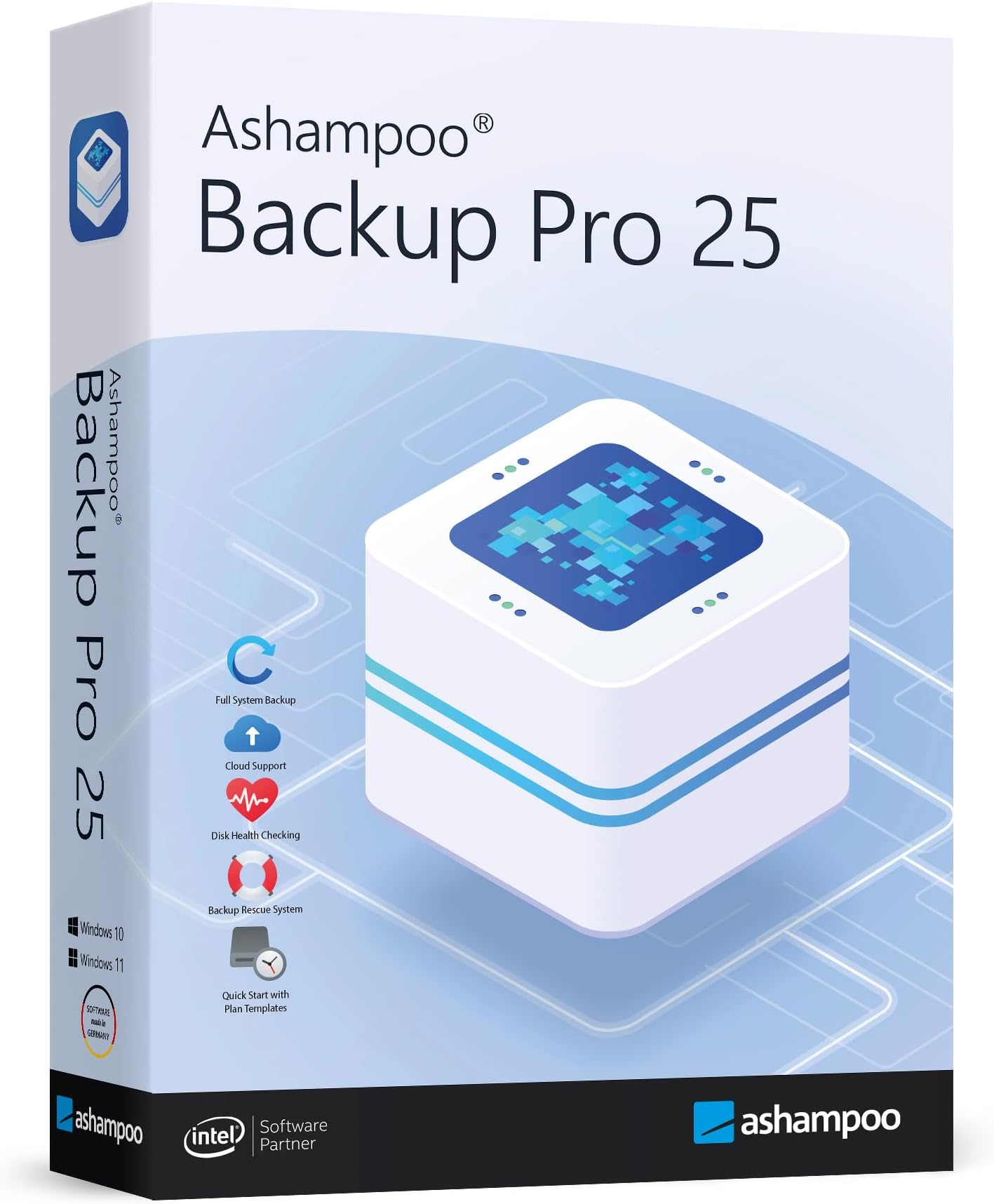 Backup Pro 27 - Backup solution - Image Backup - Data backup programme, rescue in case of malware attack, defective hard drive or Windows crashes - compatible with Windows 11, 10