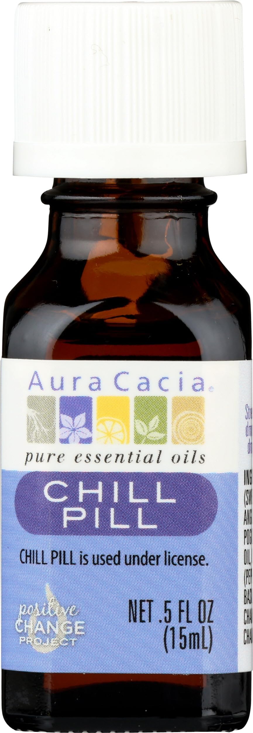 AURA CACIA Chill Pill Essential Oil, 0.5 FZ
