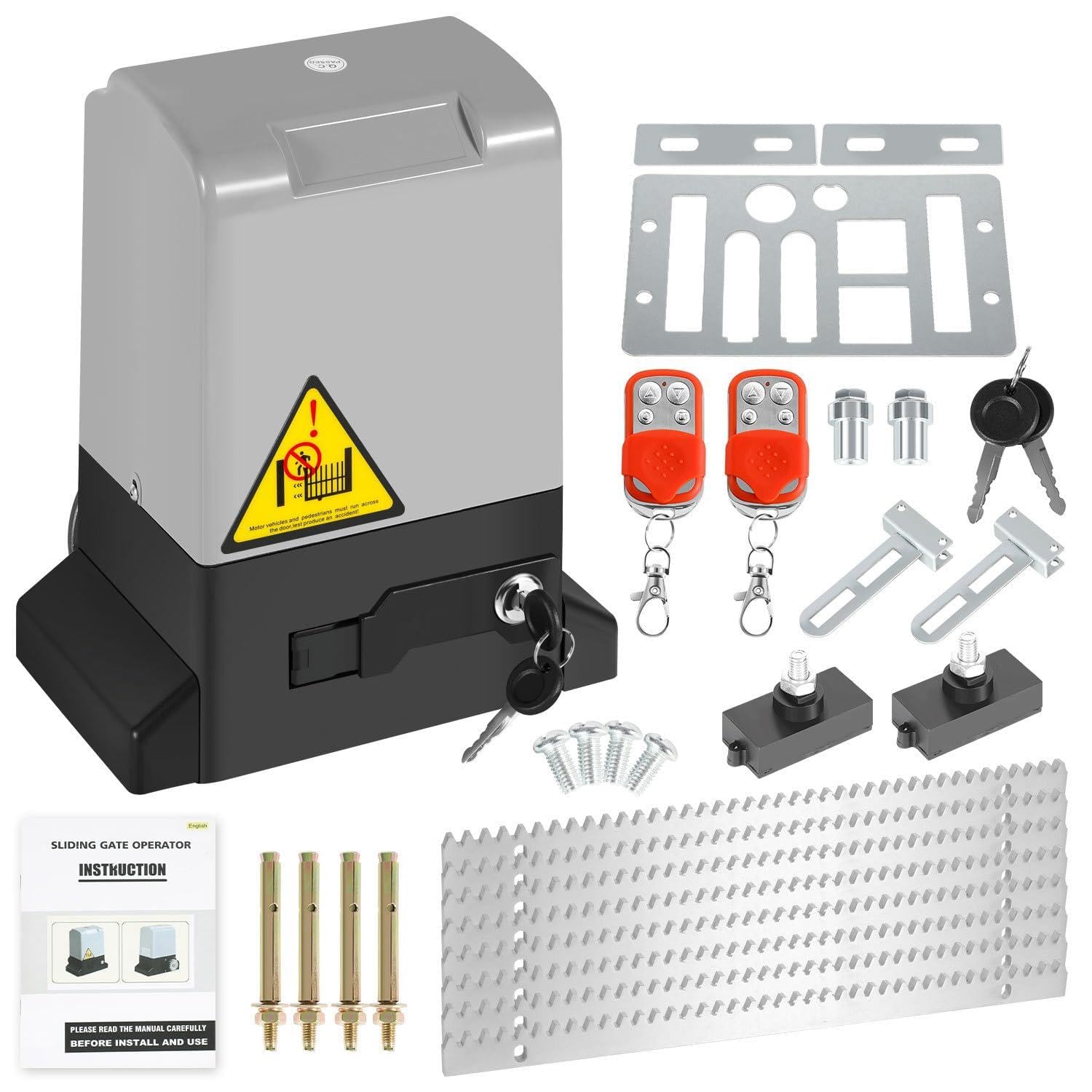 Ouvre-portail coulissant 750 W pour sécuriser l'accès de votre maison