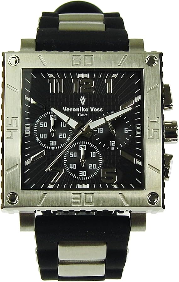 Veronika Voss アナログ腕時計 シルバー Amazon.co.jp: [ヴェロニカボス] VERONIKA VOSS 腕時計 クロノグラフ