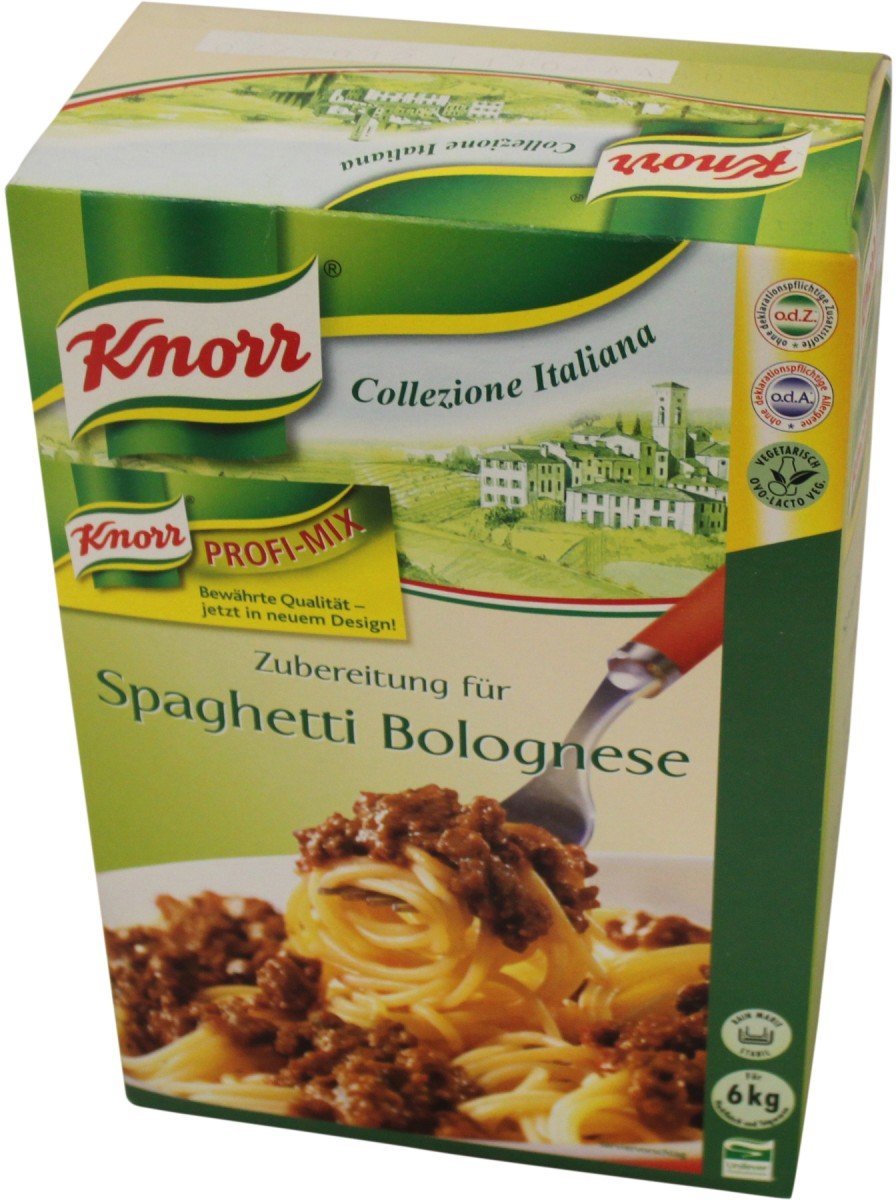 Knorr Spaghetti Bolognese 1,5kg 591, 1er Pack (1 x 1.5 kg)