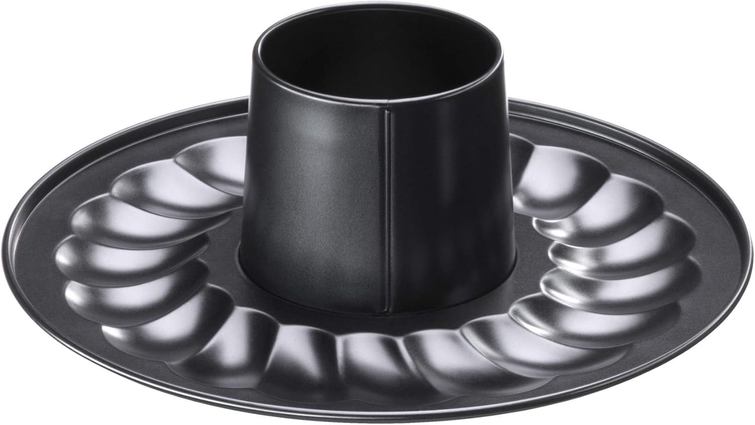 Kaiser Classic Shape Set of 4, Springform Cake Tin with Tubular Base Ø26 cm Loaf Tin 30 cm Non Stick Bakeware Tray 12-Cup Muffin Cake Size 7 cm Made in Germany