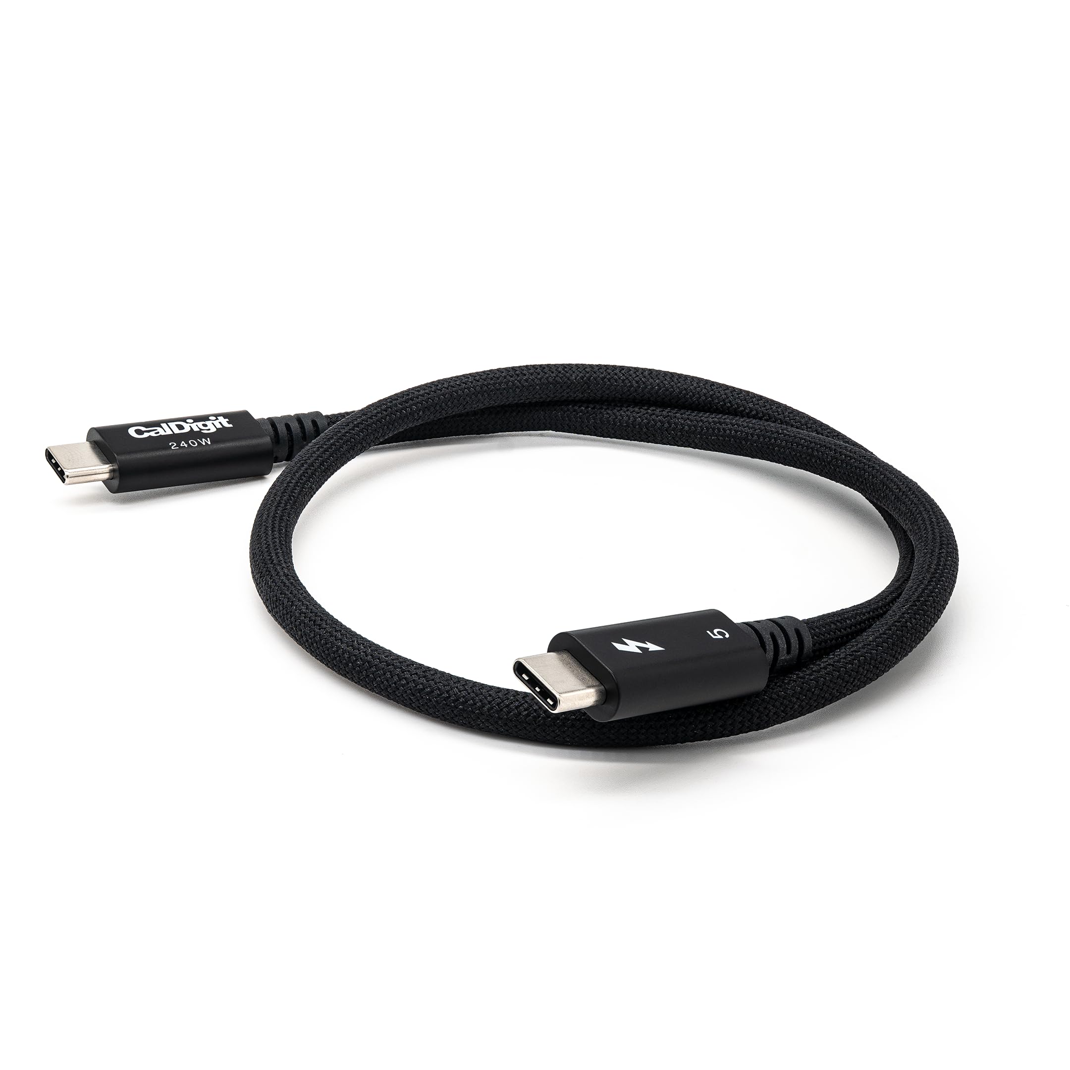 PCケーブル・コネクタ Apple Thunderbolt 5 Pro Cable 1m USB-C CalDigit Thunderbolt 5 Pro Braided Cable - 120Gbps 240W Power