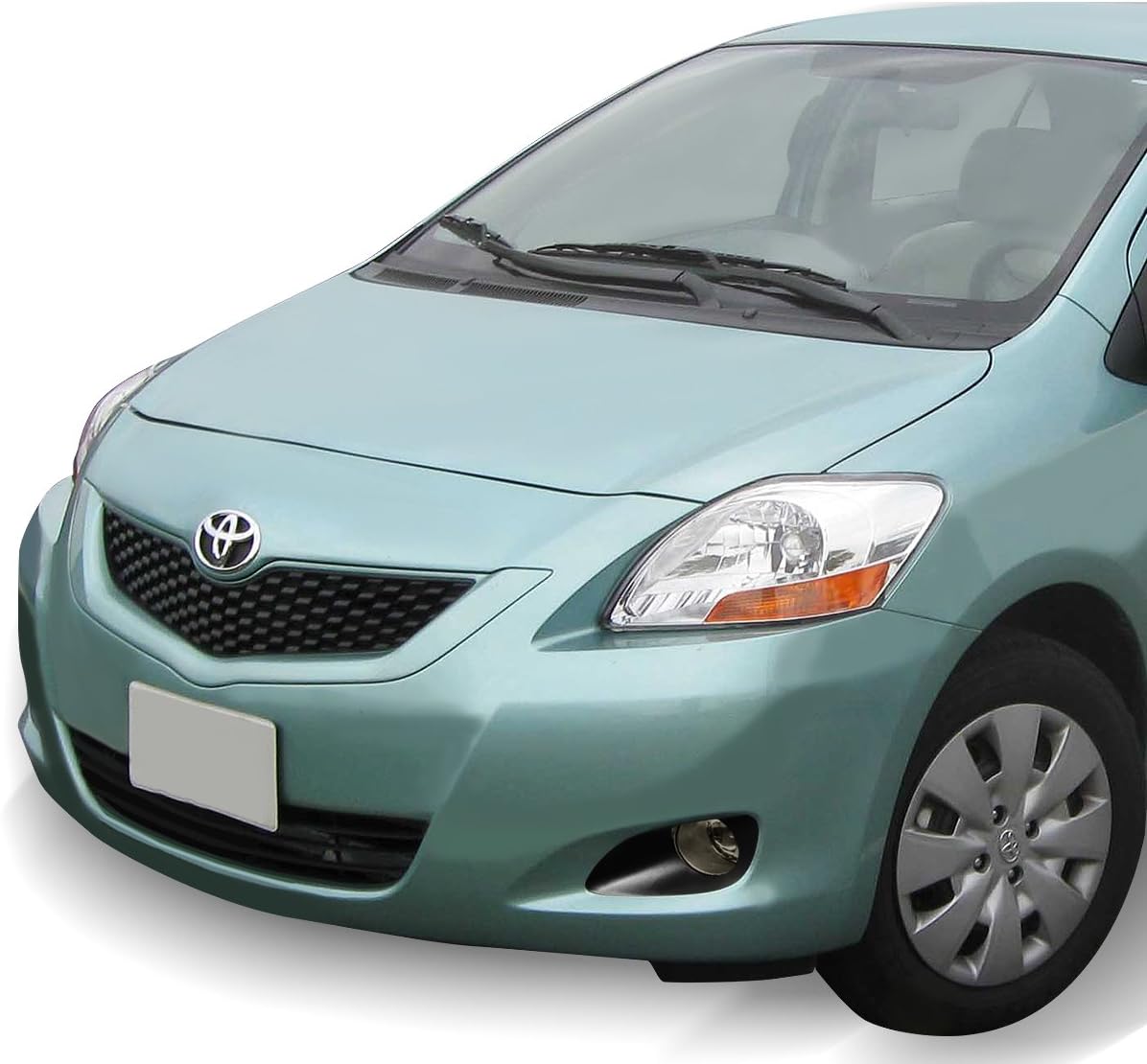 DNA MOTORING FL-TYAR064D-SM Fog Light With Switch Driver & Passenger Side Enhance visibility [Compatible with 06-11 Yaris 4-Door Sedan]