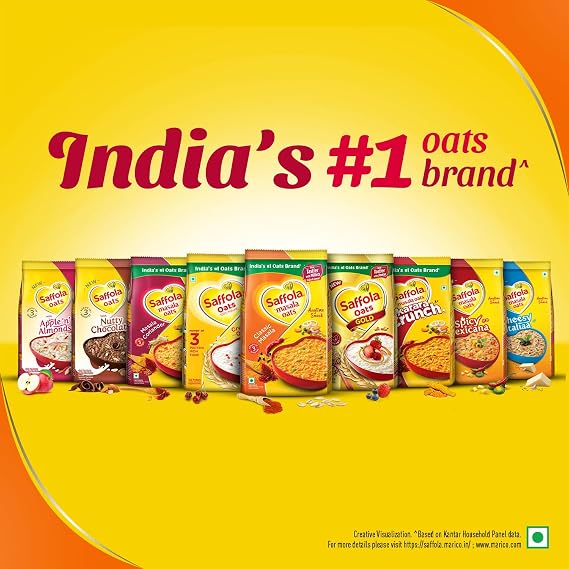 Saffola Masala Oats - Classic Masala, 39 Grams (1.37 oz)