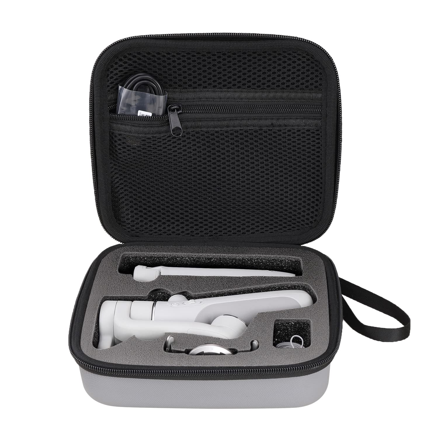 Anbee Hard Shell Carry Case, Water Resistant Storage Bag Travel Box Compatible with DJI OM 5 Osmo Mobile 5 Smartphone Gimbal Stabilizer