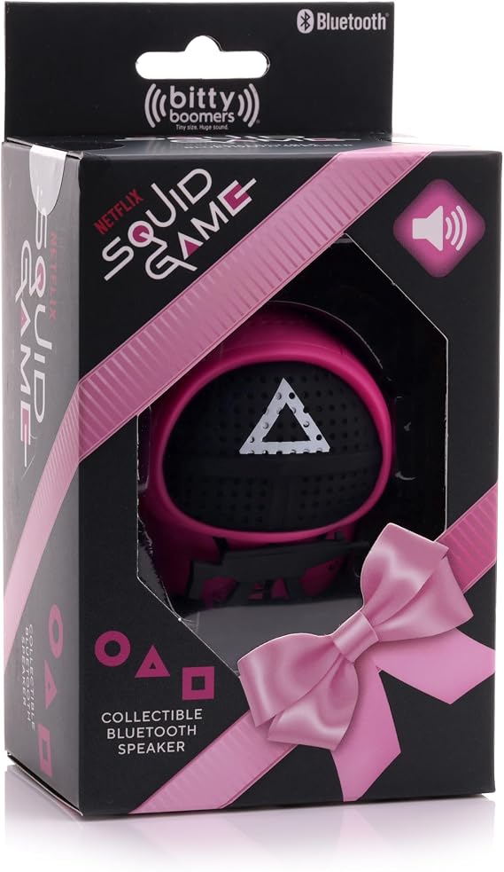 Bitty Boomers Netflix Squid Game: Masked Soldier - Mini Bluetooth Speaker