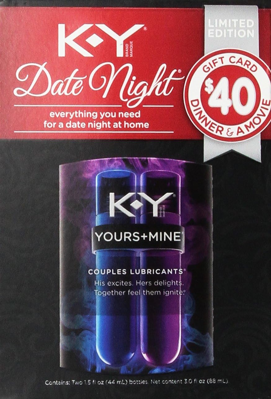 KY Yours + Mine Couples Lubricant, 1.5Ounce, 2Count Bottles Health & Household