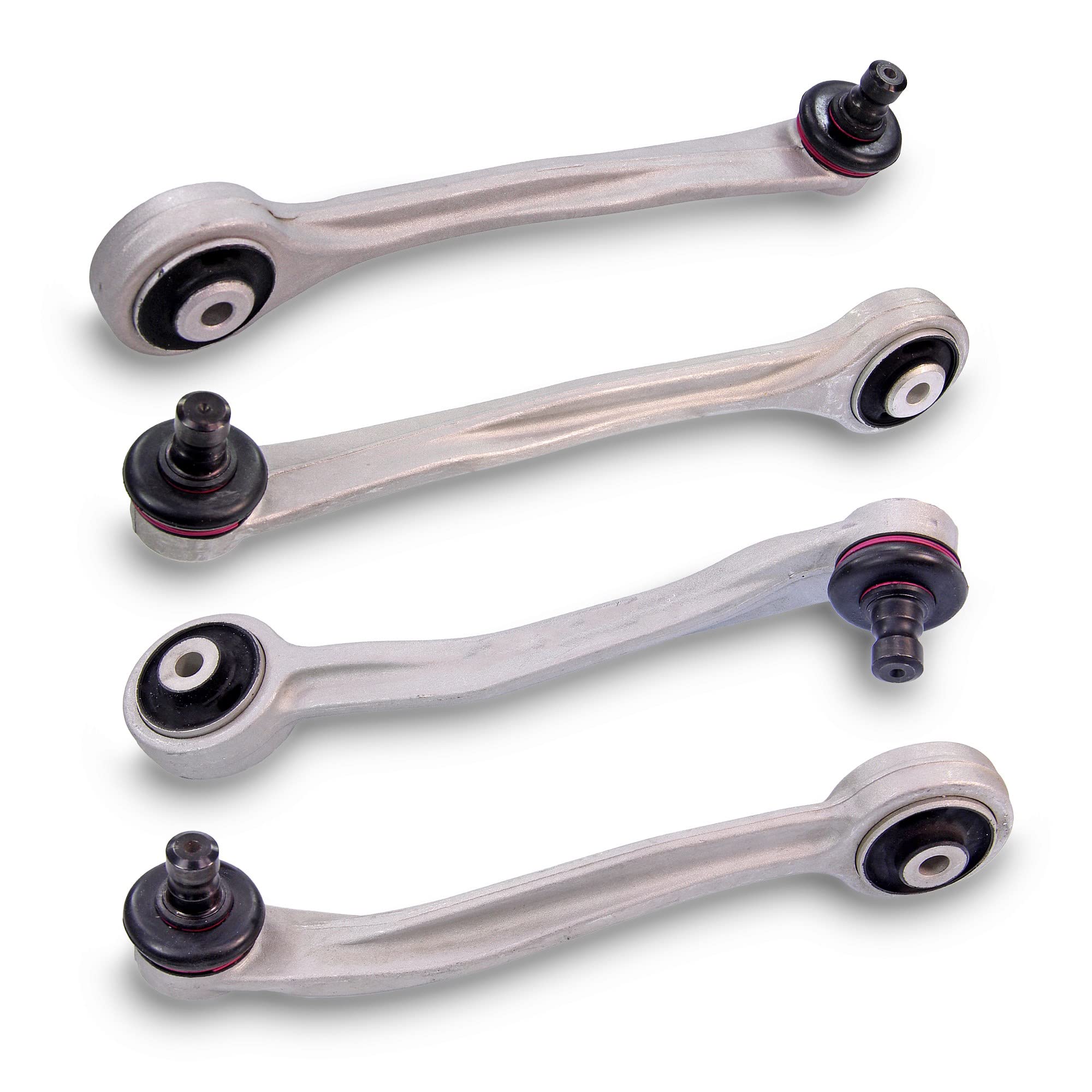ATEC Germany 2x braccio di controllo asse anteriore superiore anteriore, 2x braccio di controllo asse anteriore superiore posteriore, compatibile con AUDI A4 B8 (8K2, 8K5), A5 (8T3, 8F7, 8TA), Q5