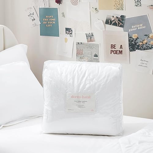 Miniatura 4 de Dorm Haul Cozy College - Juego de edredón - Ropa de cama individual XL - Gris Antártida