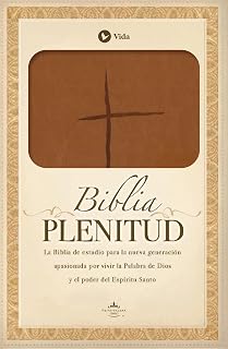 RVR60, Biblia Plenitud, Tamaño Personal, Leathersoft, Café (Spanish Edition)