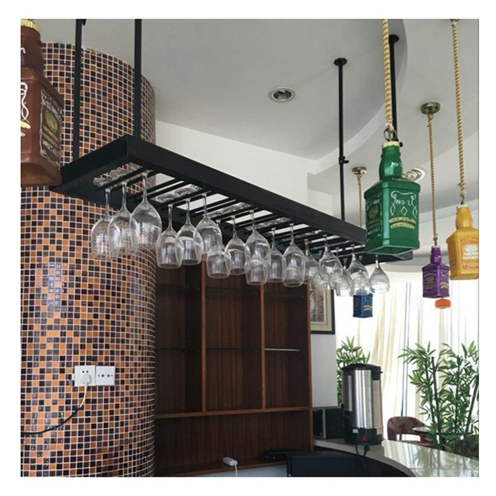 Porte-verre à vin suspendu pour libérer de l'espace de bar