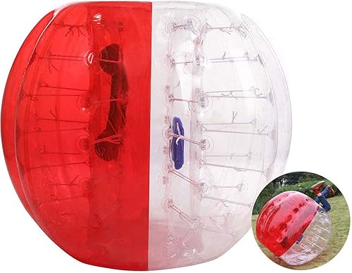 Hurbo Pelota de parachoques inflable, pelota de fútbol de burbujas, pelota de hámster humano gigante para adultos y niños