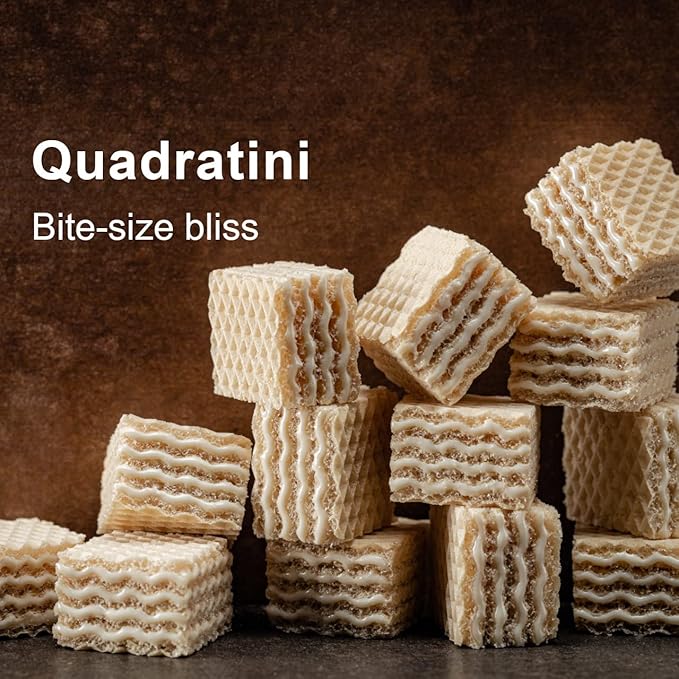 Loacker Quadratini Coconut Galletas Wafer 8.82 oz miniatura 2