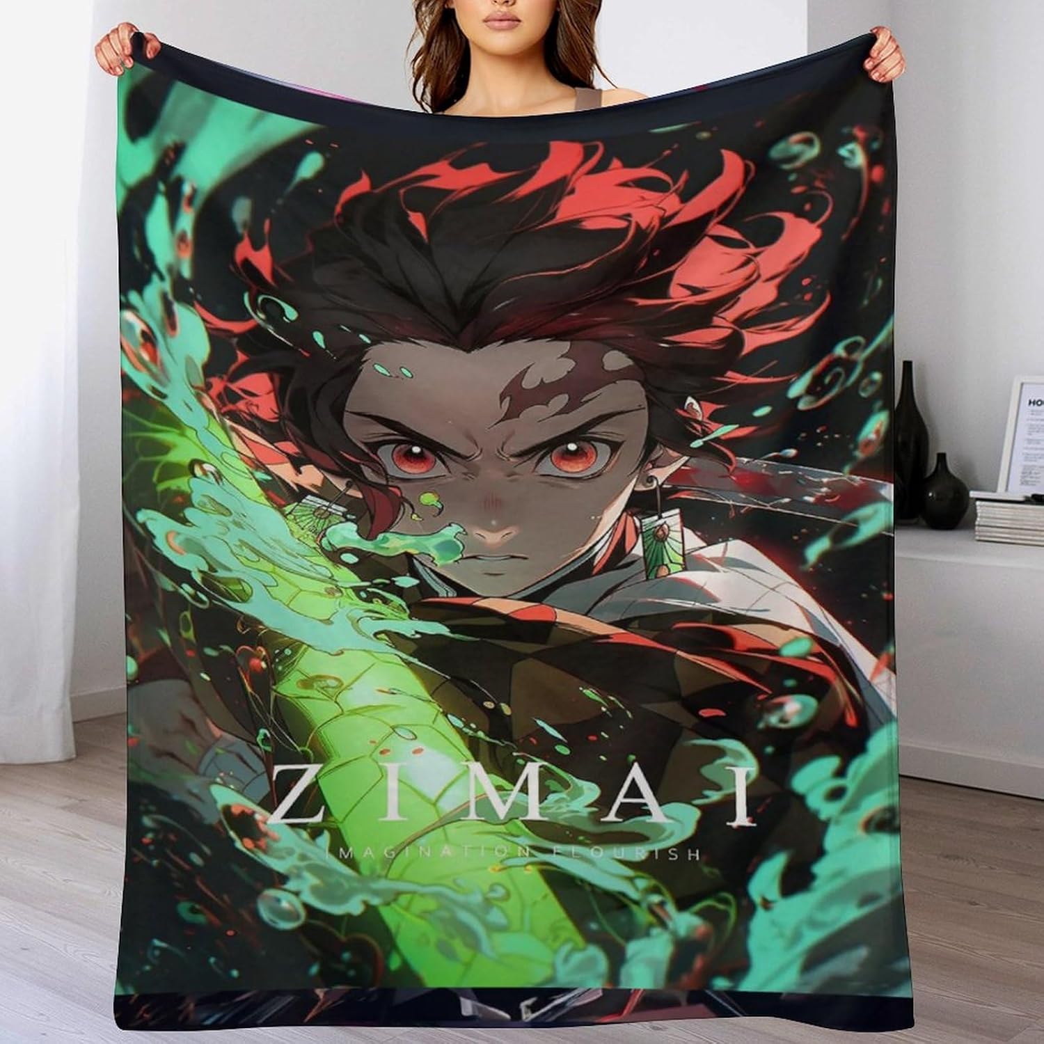 Amazon.com: ZSZSZ Milk Velvet Thick Blanket, Office Nap Blanket, Double ...