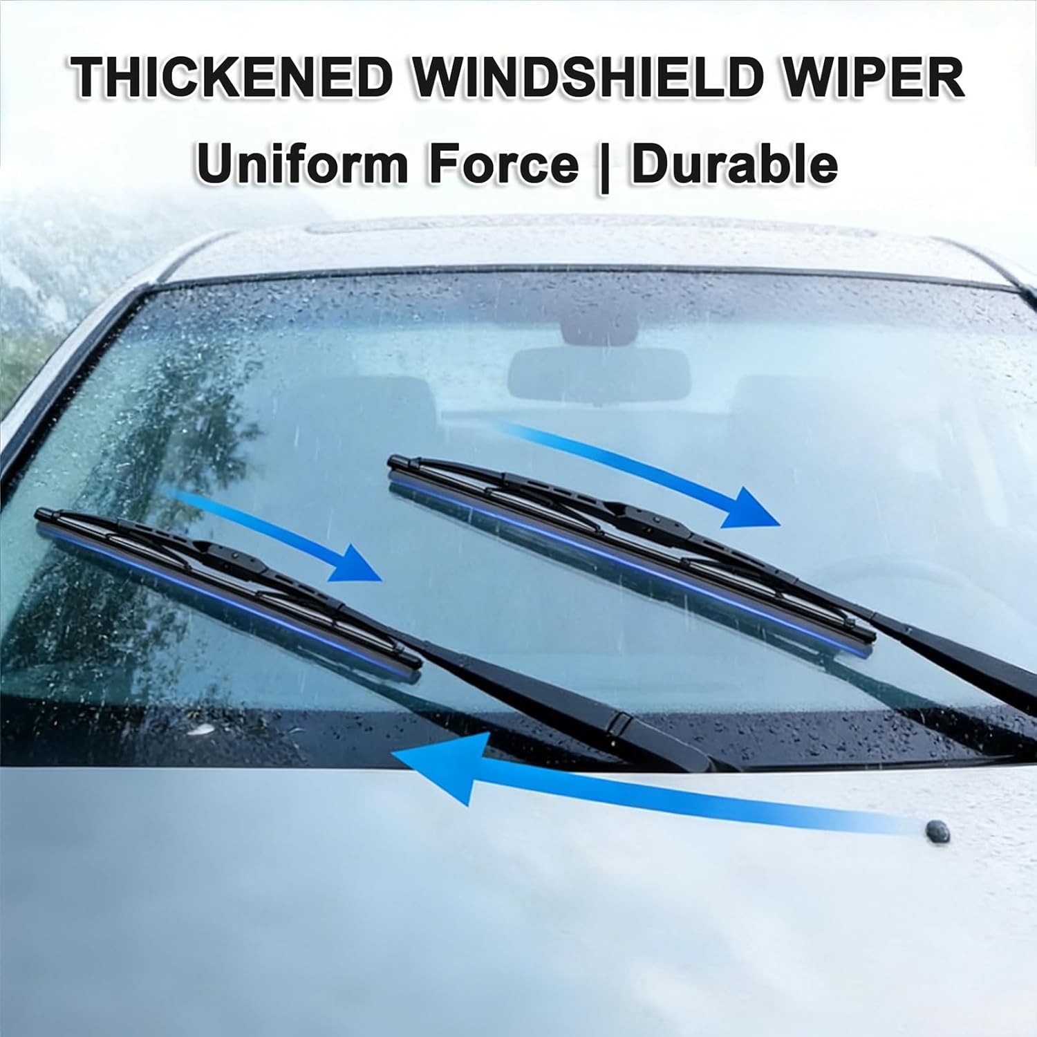 Windshield Wiper Blades Replacement for Mitsubishi Eclipse Cross GK GL YA 2017-2023 (24+20)'', OEM Premium All-Seasons Wiper Blades Stable and Quiet