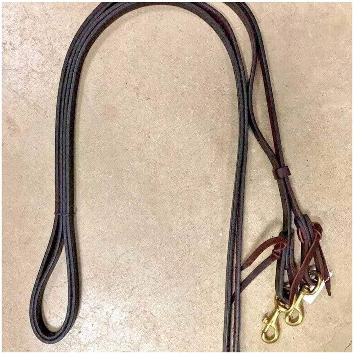 Tucker 5/8in Split Reins w/Brass Hardware