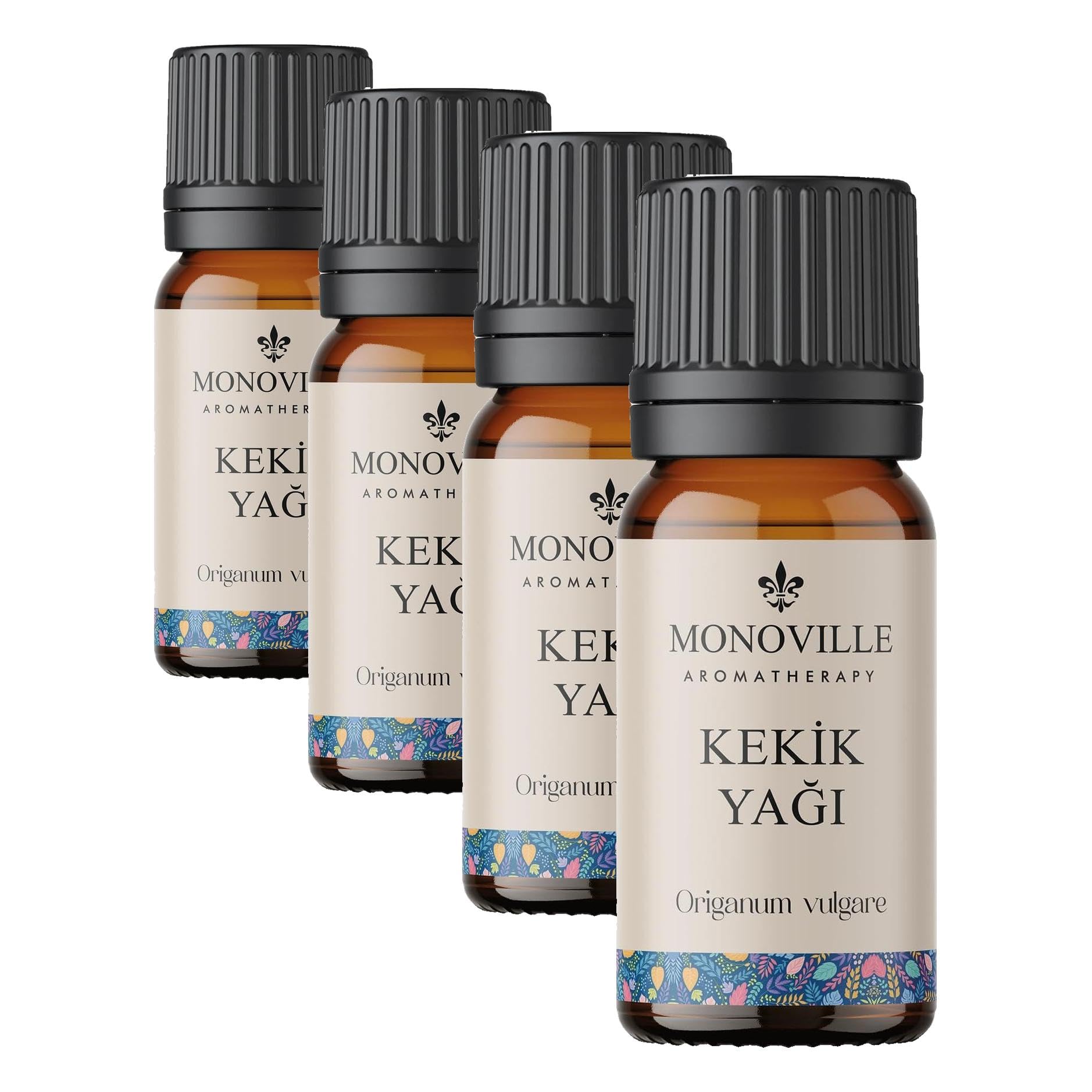 Monoville Kekik Uçucu Yağı 10 ml%100 Saf ve Doğal (Oregano Essantial Oil) (4 paketi)