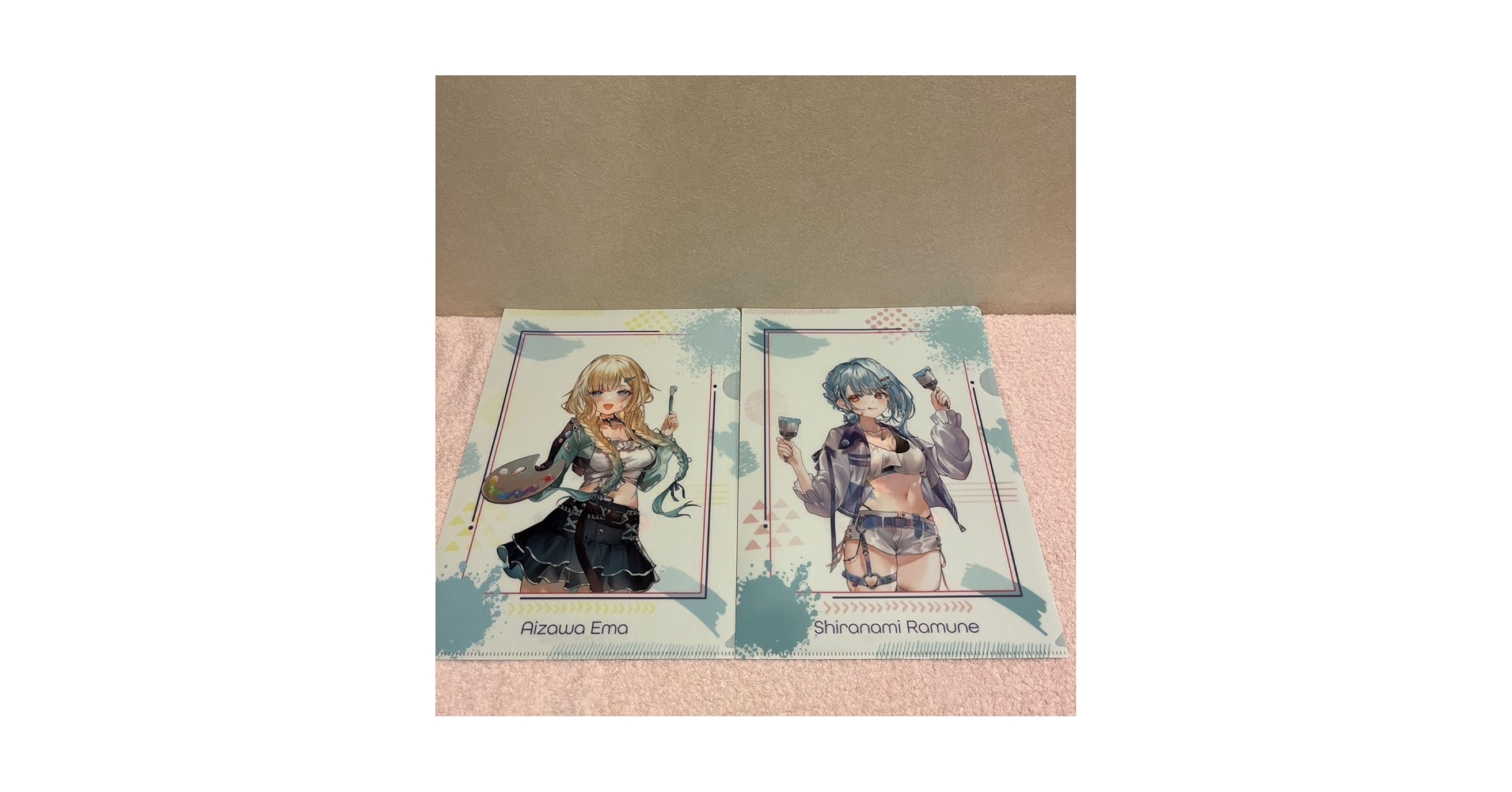 非売品 ぶいすぽ登録者500万人記念クリアファイル Amazon.co.jp: ぶいすぽっ 500万人登録記念クリアファイル