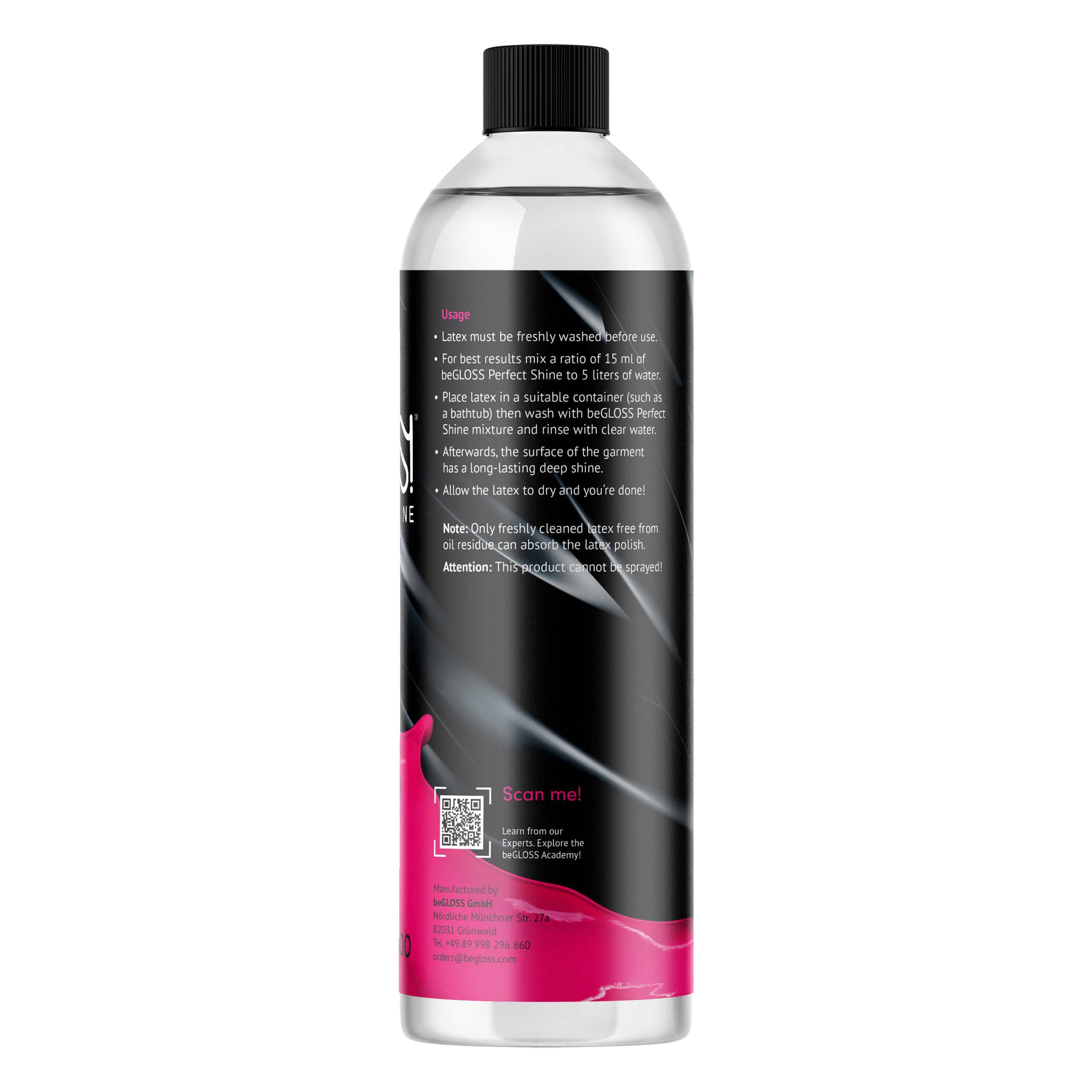 Kit per la cura del lattice – Perfect Shine-Latex Polish – Easy Glide Latex Medicazione ausilio speciale lavaggio in lattice detergente speciale