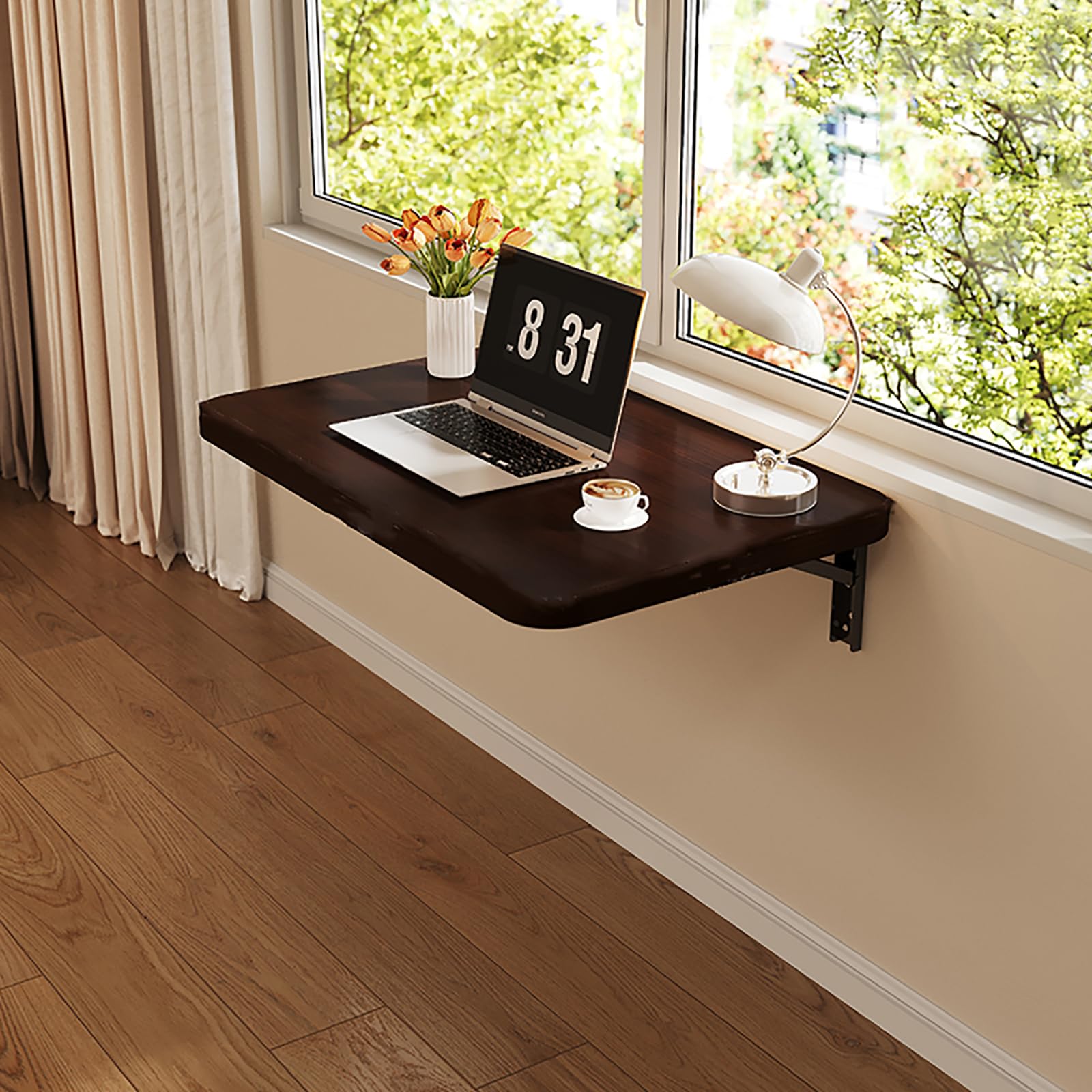 Table pliable murale pour petit espace : gagnez des mètres carrés chez vous