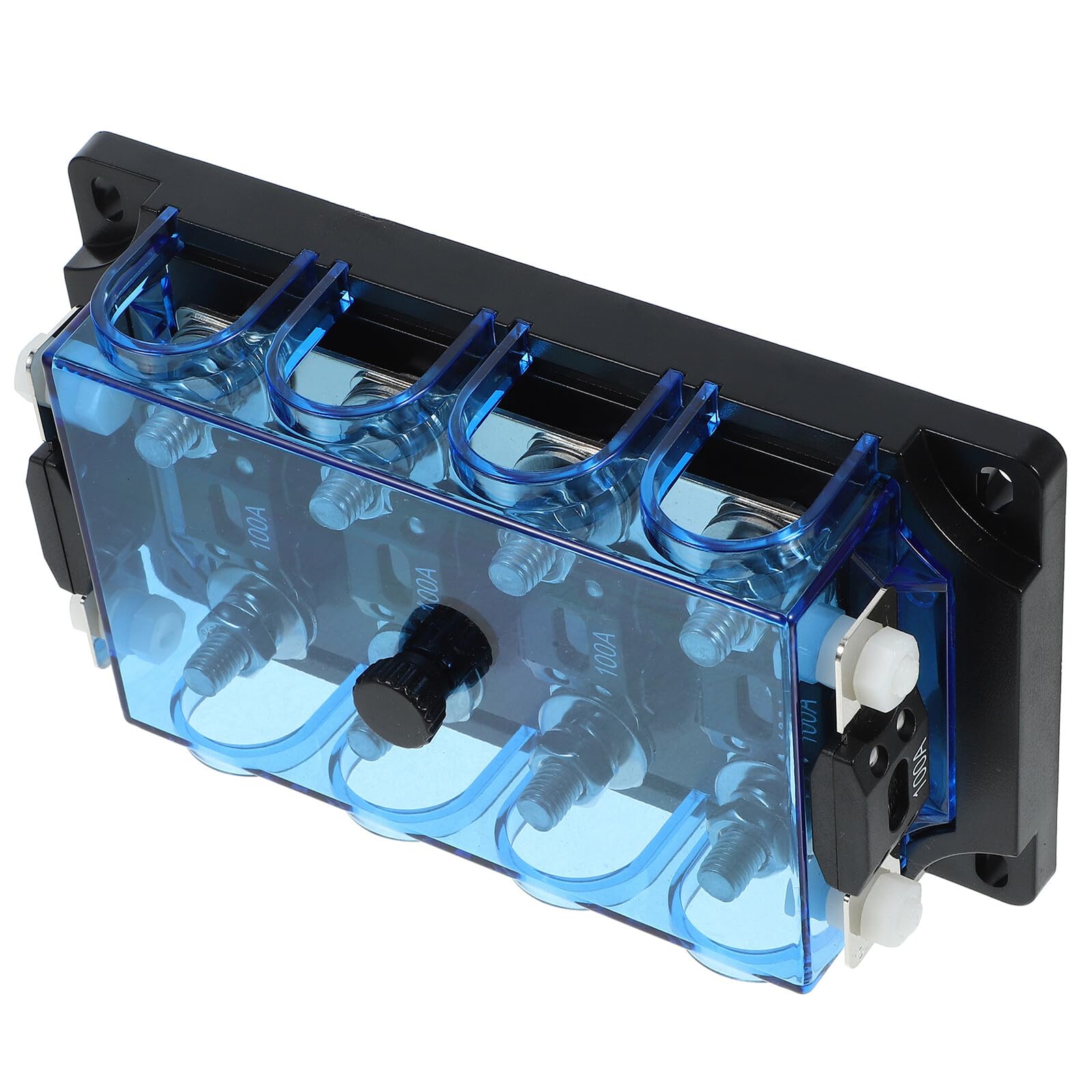Automotive Fuse Block 4 Way Plastic Holder for Car Motorcycle