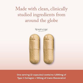 Reserveage Beauty Collagen Booster, 60 Capsules (30 Servings)