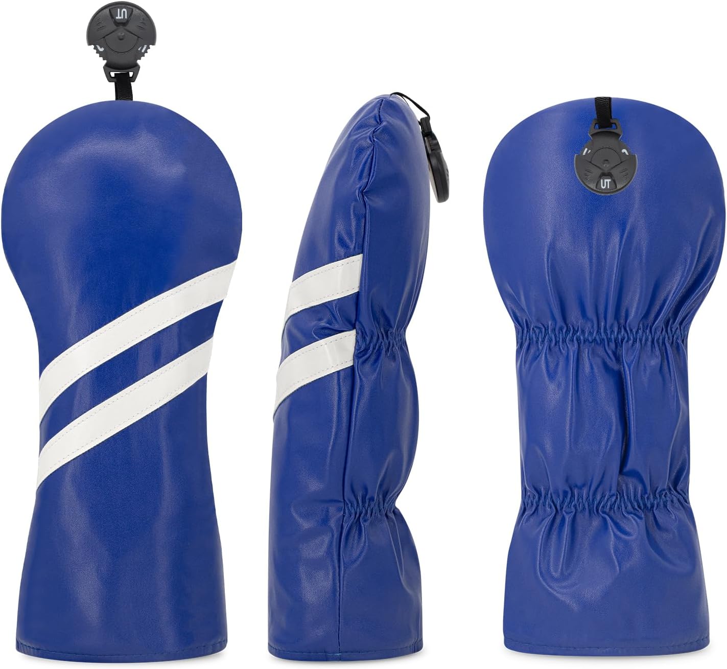 Golf Club Covers for Driver, Fairway, Hybrids - 3 Options - Golf Driver Headcover/Golf Fairway Wood Head Cover/Hybrid Headcover for Men/Women Golfer