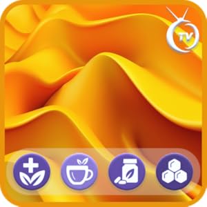 Écran de veille LED Yellow Noise Focus avec horloge et météo et bruit jaune