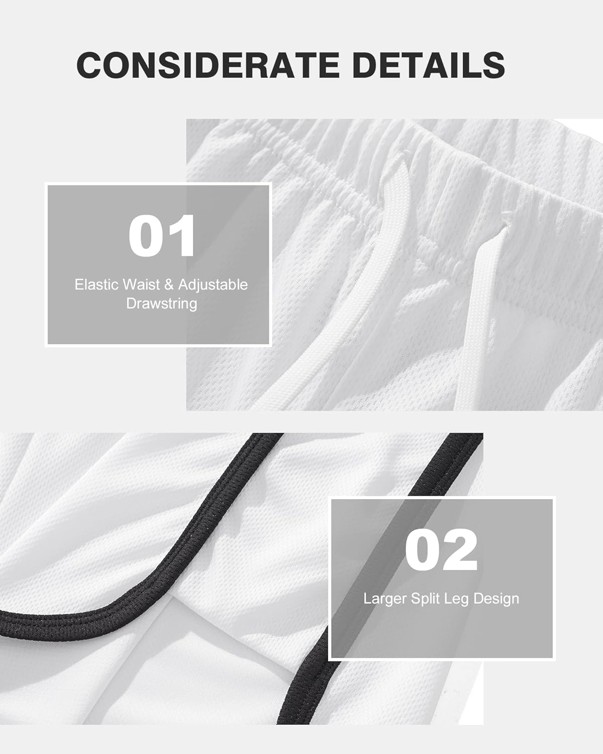 AIMPACT Mens Mesh Shorts 3 Inch Running Gym Athletic Workout Bodybuilding Booty Track Shorts Vintage Fitted Short - Image 4