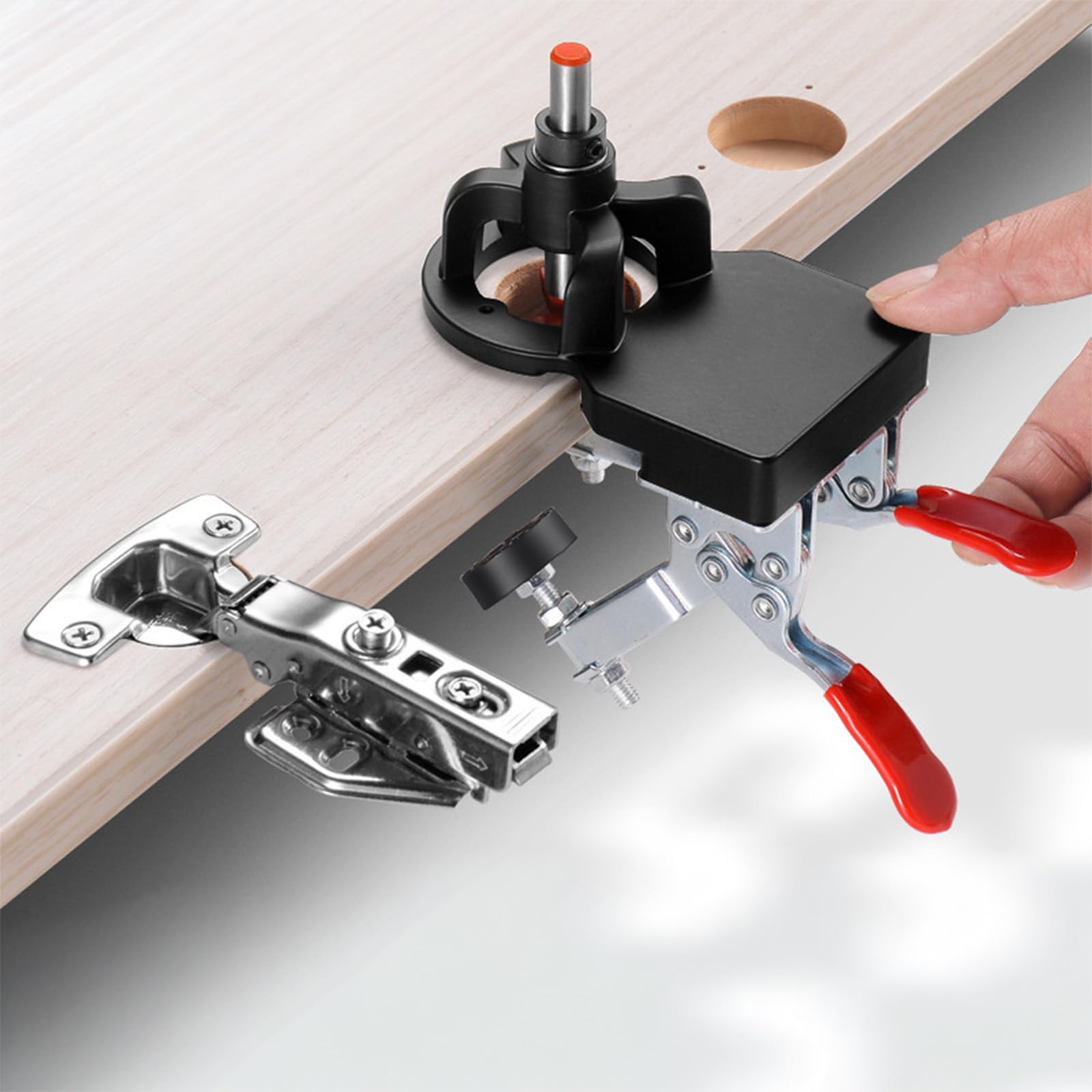 35mm Concealed Hinge Jig Alumium Alloy with 2 Quick Clamps