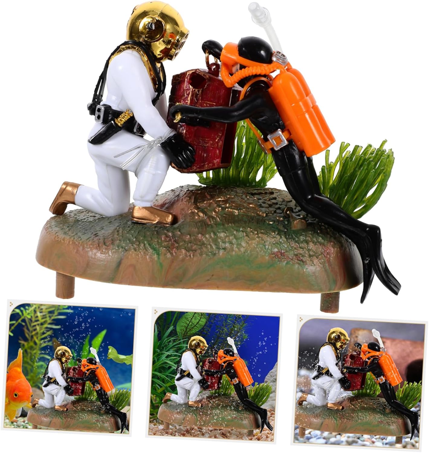 3pcs Fish Tank Pneumatic Decoration Aquarium Accessories Jellyfish Snail Tank Water Tank Decoration Floating Ornaments Fish Tank Decorations Tanks Air Fish Dec