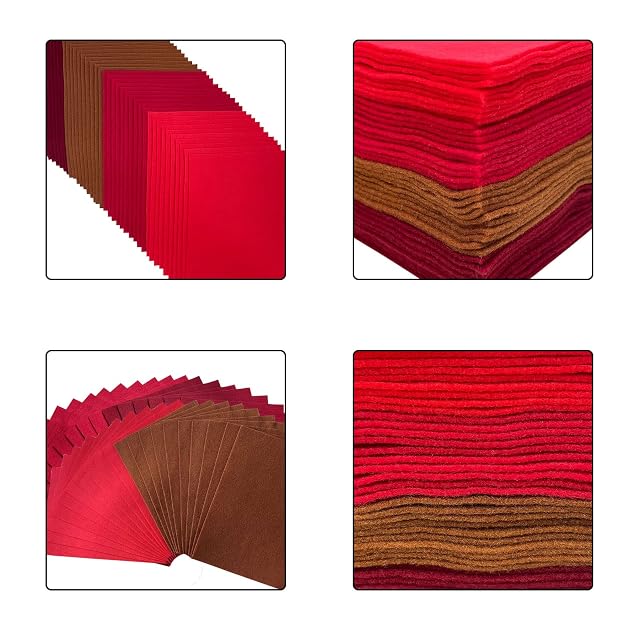 Foto 5 de 8 de Tela de Fieltro para Manualidades, 20x30cm Fieltro para Manualidades