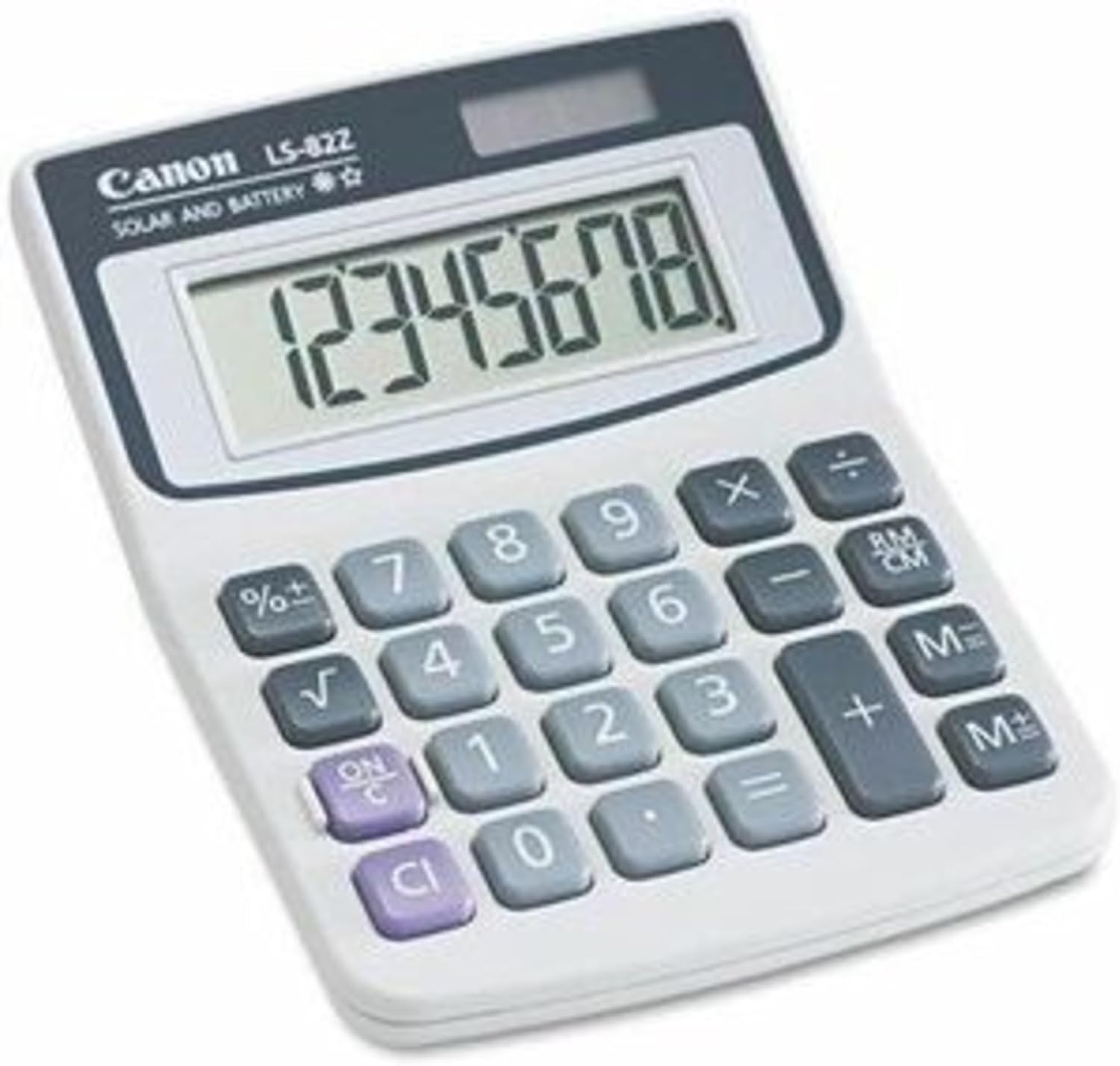 Canon LS-82Z Handheld Calculator, White