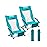 KingCamp Low Beach Chairs 2 Pack, Folding Portable Chair for Adults lightweight Extra Wide Ergonomic High Back Seat 300lbs Heavy Duty Oversized Gear with Carry Bag for Outdoor Lawn Camping Picnic
