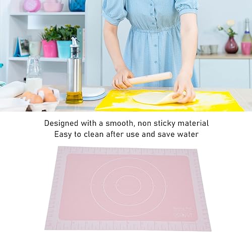 Miniatura 2 de Almohadilla de silicona extra grande para cocina, tapete de masa antiadherente, tapetes de silicona para encimera de cocina, tapetes de pastelería
