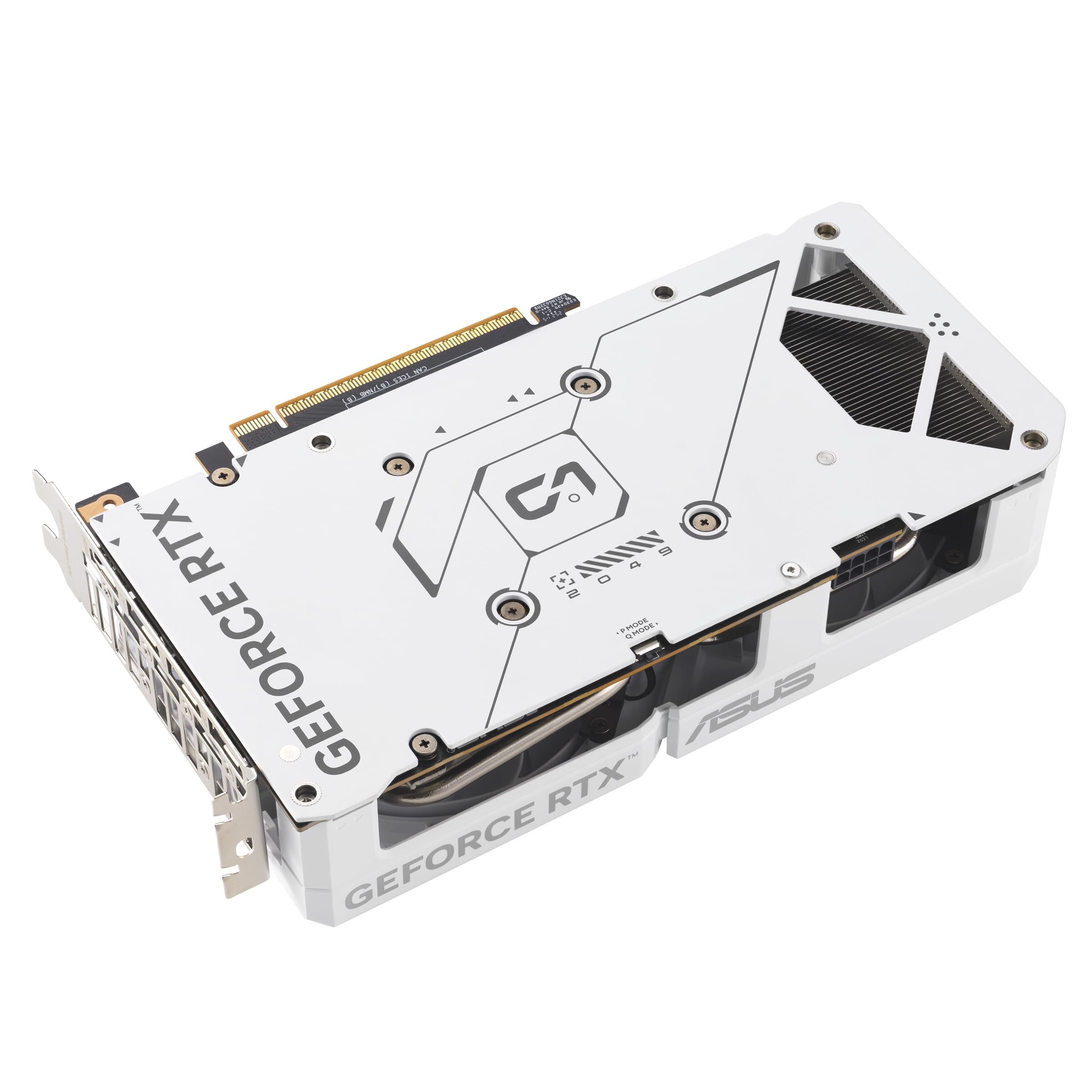 ASUS Dual GeForce RTX 5060 8GB GDDR7 White Edition (PCIe 5.0, 8GB GDDR7, DLSS 4, HDMI 2.1b, DisplayPort 2.1b, 2.5 Ranuras, diseño de Ventilador de tecnología axial, tecnología 0dB, BIOS Dual y más)