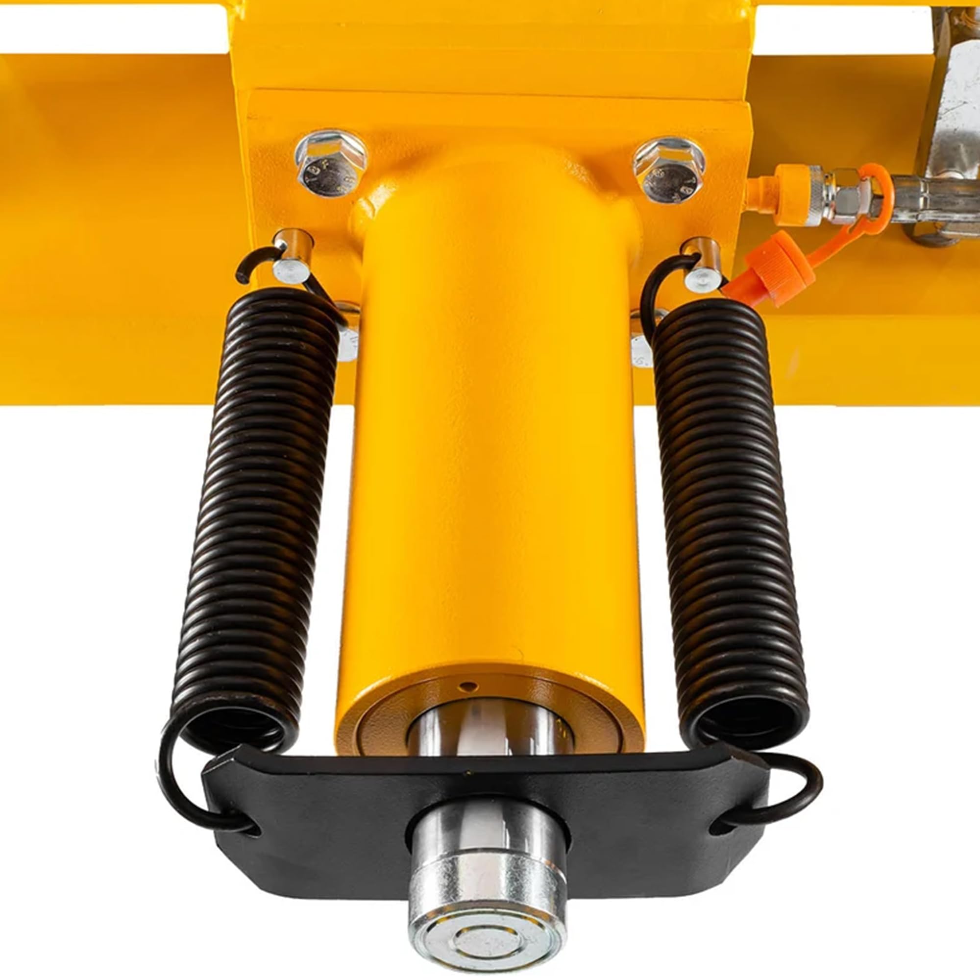 JCB Prensa hidráulica de taller de 40 toneladas, prensa de taller de pie de alta resistencia para rodamientos, bujes, fabricación y mantenimiento de maquinaria, mesa de trabajo ajustable y manómetro