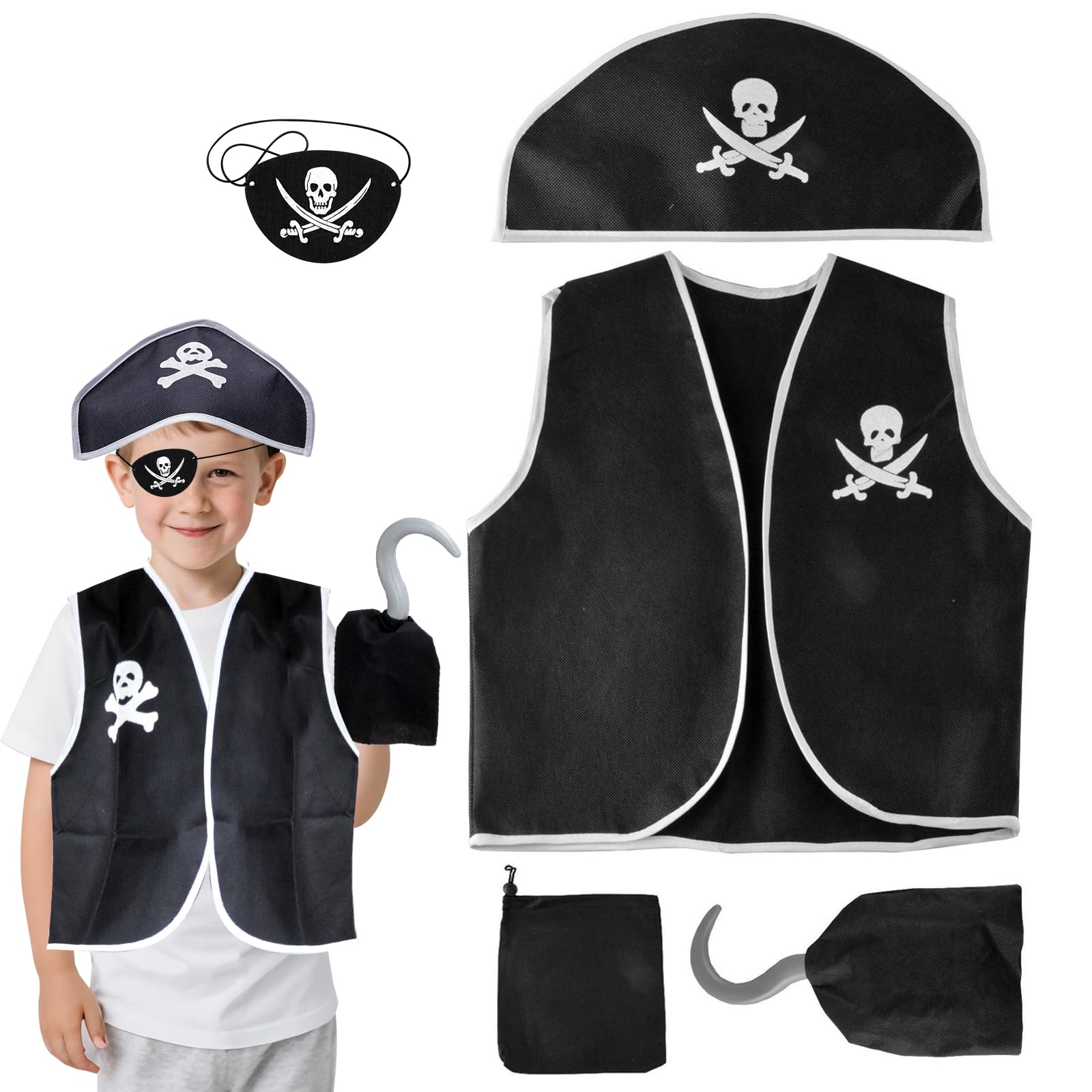 AffeGifts Kids Pirate Costume
