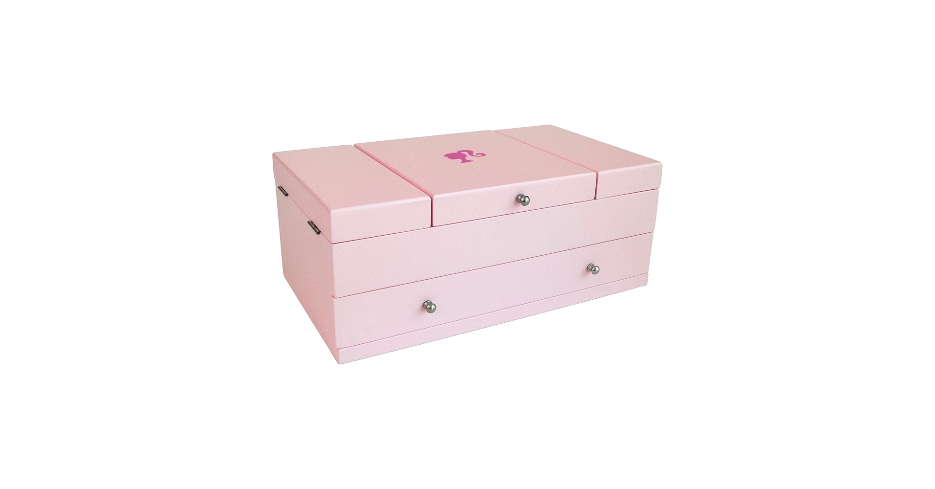 Jewel closet byL&Co. K10 V字 ピンクの猫 Amazon.com: Barbie Baubles and Bling Wooden Jewelry Box by Mele